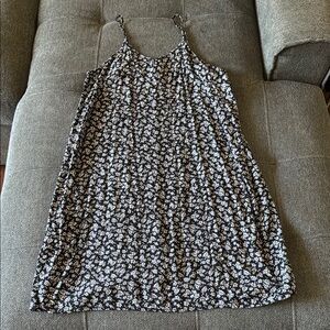 Art Class Black and White Floral Dress